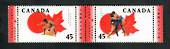 CANADA 1998 Sumo Wrestling. Joined pair. - 51085 - UHM