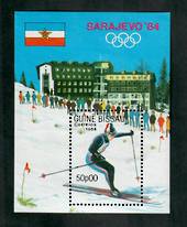 GUINEA 1984 Winter Olympics miniature sheet. - 51172 - UHM