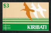 KIRIBATI 1983 Sea Birds Definitives. Booklet containing 25c block of 4 and 50c block of 4. - 51176 - Booklet