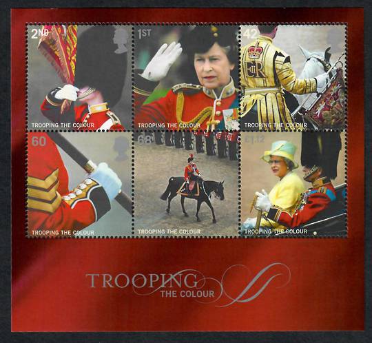 GREAT BRITAIN 2005 Trooping the Colour. Miniature sheet. - 51442 - UHM