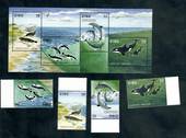 IRELAND 1997 Marine Mammals. Set of 4 and miniature sheet. - 52011 - UHM