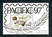 IRELAND 1997 Pacific '97 International Stamp Exhibition. Miniature sheet. - 52016 - UHM