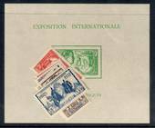 FRENCH OCEANIC SETTLEMENTS 1937 International Exhibition Paris. Set of 6 and miniature sheet. - 52034 - Mint