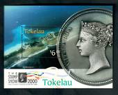 TOKELAU ISLANDS 2000 The Stamp Show International Stamp Exhibition. Miniature sheet. - 52107 - UHM