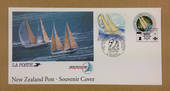 NEW ZEALAND 1994 Yacht Race $1 on first day cover. - 521140 - FDC