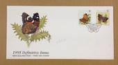 NEW ZEALAND 1995 Butterflies. Set of 2 on first day cover. - 521199 - FDC