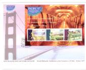 NEW ZEALAND 1997 Pacific '97 International Stamp Exhibition. Wine miniature sheet on first day cover. - 521400 - FDC
