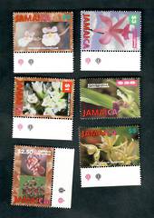 JAMAICA 2004 Flowers. Set of 6. - 52148 - UHM