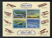 SAMOA 1978 Aviation Progress. Miniature sheet. - 52369 - UHM