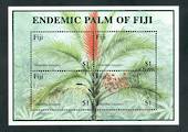 FIJI 2000 Palm Tree. Miniature sheet. - 52390 - UHM