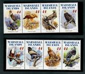 MARSHALL ISLANDS 2009 Eagles. Set of 8. - 52439 - UHM