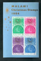 MALAWI 1964 Christmas. Miniature sheet. - 52446 - LHM