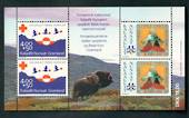GREENLAND 1993 Anniversary of the Red Cross and Boy Scouts. Miniature sheet. - 52464 - UHM