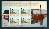 GREENLAND 1996 Society of Handicapped and Disabled. Miniature sheet. - 52468 - UHM