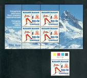 GREENLAND 1994 Winter Olympics. Single and miniature sheet. - 52470 - UHM