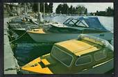 Large-sized modern coloured postcard of boats at Lake Taupo. - 524887 - Postcard