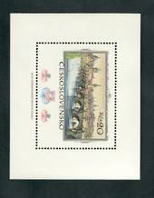 CZECHOSLOVAKIA 1978 Praga '78 International Stamp Exhibition. Eleventh series. Miniature sheet. - 52514 - UHM