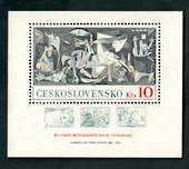CZECHOSLOVAKIA 1981 Centenary of the Birth of Picasso. Miniature sheet. - 52534 - MNG