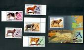CUBA 2004 Dogs. Set of 5 and miniature sheet. - 52537 - CTO