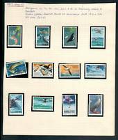 AUSTRALIAN ANTARCTIC TERRITORY 1973 Definitives. Set of 12. - 52539 - UHM