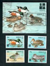 KIRIBATI 1999 IBRA '99 International Stamp Exhibition. Set of 4 and miniature sheet. - 52562 - UHM