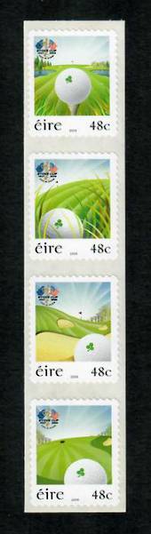 IRELAND 2006 Ryder Cup. Self Adhesive. Strip of 4. - 53270 - UHM