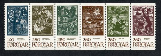FAROE ISLANDS 1984 Fairy Tales. Booklet pane. - 53282 - UHM