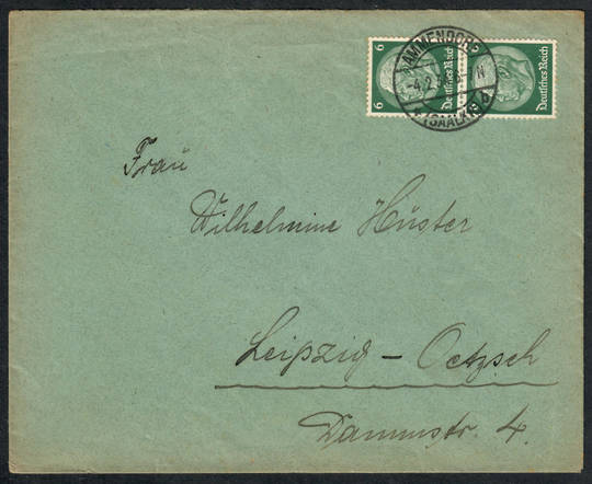 GERMANY 1902 Cover from Ammendor to Leipzig. Excellent postmark. - 533570 - PostalHist