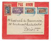 SENEGAL 1933 Airmail Letter from Dakar to Paris. - 537517 - PostalHist