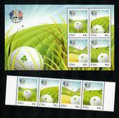 IRELAND 2006 Ryder Cup. Strip of 4 and miniature sheet. - 54177 - UHM