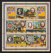 NIUE 1979 Centenary of the Death of Sir Rowland Hill. Miniature sheet. - 56120 - UHM