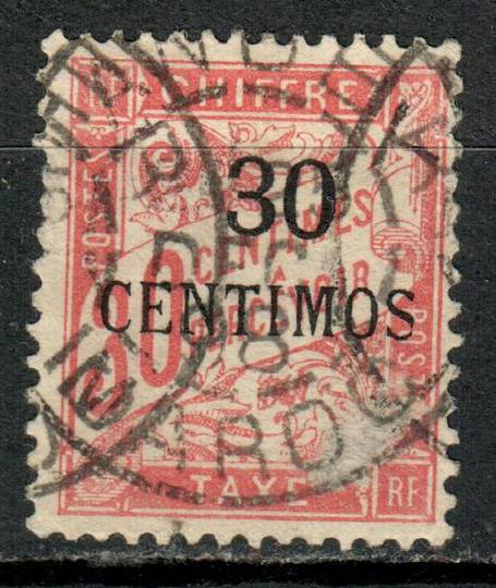 FRENCH Post Offices in MOROCCO 1896 Postage Due 50c on 50c Deep Purple. - 563 - LHM
