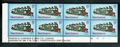 NEW ZEALAND 1973 Locomotives 5c Blue. Plate Block 1B 1B 1B 1B. - 56303 - UHM