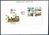 BELIZE 1996 Capex '87 International Stamp Exhibition, Toronto. '96 International Stamp Exhibition. Set of 4 on first day cover.