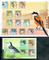 HONG KONG CHINA 2006 Birds Definitives. Set of 2 miniature sheets. - 56339 - UHM