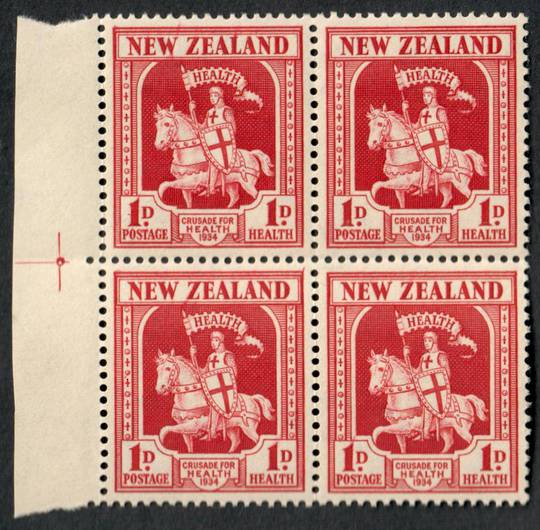 NEW ZEALAND 1934 Health. Block of 4. - 56553 - UHM