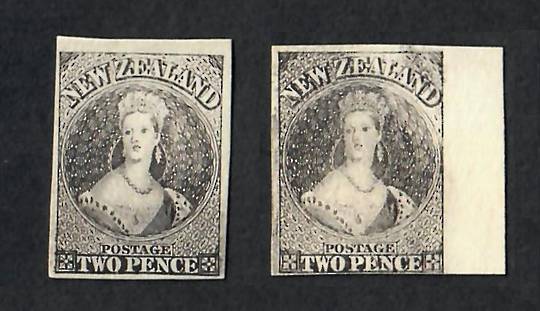 NEW ZEALAND Full Face Queen 2d. 2 proofs or whatever. - 60100 -