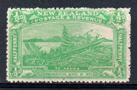 NEW ZEALAND 1906 Christchurch Exhibition ½d Green. - 66 - UHM