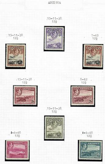 BECHUANALAND 1938 Geo 6th Definitives. Set of 11. Original issues. - 69004 - LHM