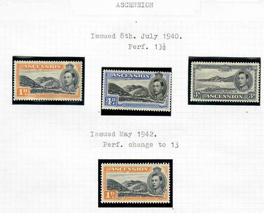 BRITISH GUIANA 1938 Geo 6th Definitives. Set of 12 plus a good number of the perf varieties. - 69006 - LHM