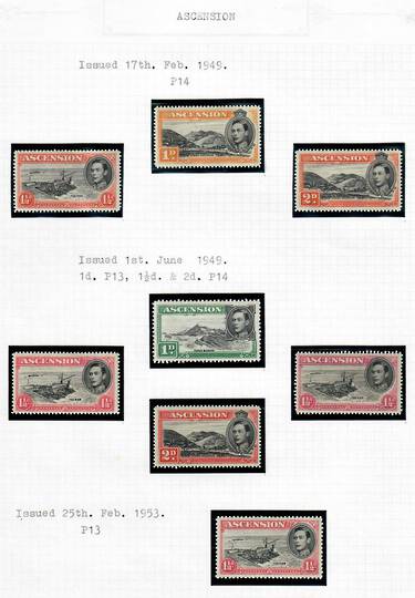 SOLOMON ISLANDS 1939 Geo 6th Definitives. Set of 13 plus the two perf varieties. - 69008 - UHM