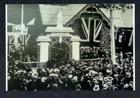 DUNEDIN NORTH EAST VALLEY WAR MEMORIAL. Reproduction of early photograph - 69247 - Photograph