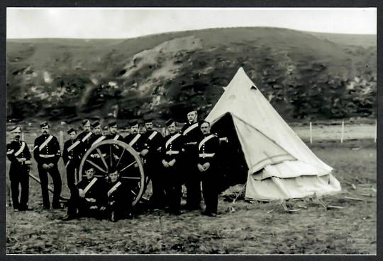 WELLINGTON MILITIA Battery at Miramar. Reproduction of pre 1900  military photograph - 69251 - Photograph