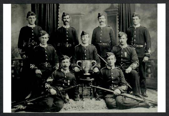 ASHBURTON RIFLES Reproduction of pre 1900  military photograph - 69255 - Photograph