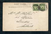 NEW ZEALAND Postmark Masterton TE WHARAU. H Class cancel on postcard. - 69376 - Postmark