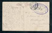 Real Photograph of Milford Sound. Oval postmark. New Zealand General Hospital Pont de Koubb.(written 1/10/1915). - 69387 - Postm