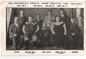 Postcard of the Westwood family of Foxton. - 69507 - Postcard