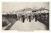 Postcard by Brett of Boys Training Farm Levin. The band marching. 28/6/1910. - 69537 - Postcard