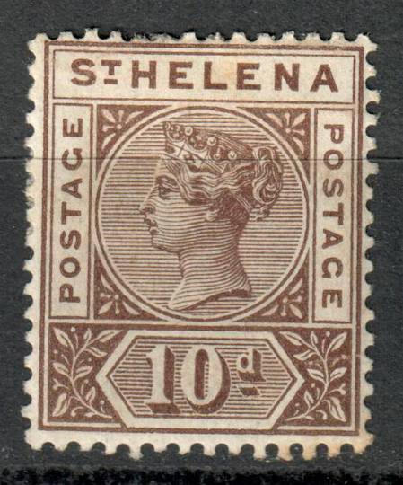 ST HELENA 1890 Definitive 10d Brown.`` - 6954 - Mint