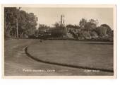 Real Photograph by Acme of Public Gardens Levin. - 69554 - Postcard